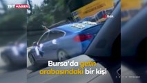 Bursa'da gelin arabasından havaya 15 el ateş açtı