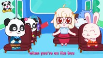 Baby Kitten on the School Bus   Good Habits for Kids   Baby Cartoon   Nursery Rhymes   BabyBus