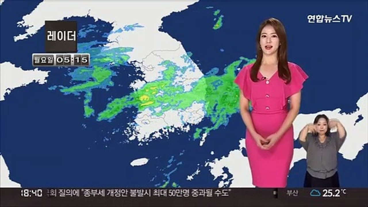 [날씨] 내일 전국 강한 비…일부 내륙 120mm 호우