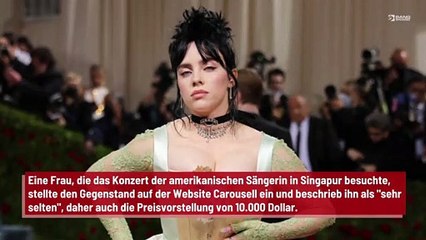 Fan verkauft Luft vom Billie-Eilish-Konzert