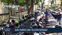 Unik! Juru Parkir Ini Rapikan Motor Berdasarkan Merk