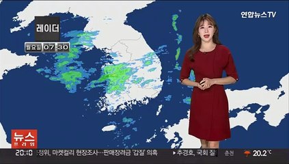 [날씨] 내일 중부 최대 120mm↑ 많은 비…모레 그쳐