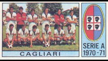 STICKERS CALCIATORI PANINI ITALIAN CHAMPIONSHIP 1971 (CAGLIARI FOOTBALL TEAM)