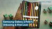 Samsung Galaxy Z Fold 4 Unboxing & First Look: Unfolding the future?
