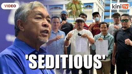 Télécharger la video: Bersatu Youth lodges police report against Umno chief Zahid