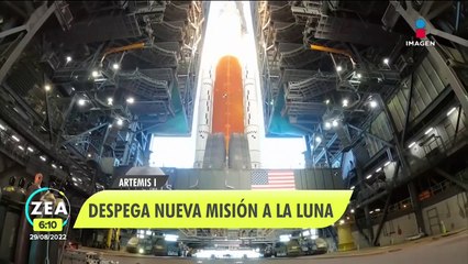 Hoy despegará nueva misión a la Luna