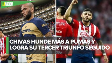 Descargar video: Chivas remonta a Pumas y enracha con tres triunfos consecutivos en Liga MX