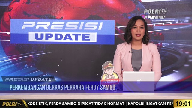 PRESISI UPDATE 19.00 WIB : Kejaksaan Agung Jelaskan Perkembangan Berkas Perkara Ferdy Sambo