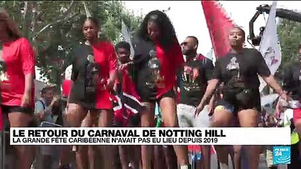 Royaume-Uni : retour du carnaval de Notting Hill