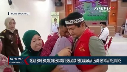 Kejari Bone Bolango Bebaskan Tersangka Penganiayaan Lewat Restorative Justice