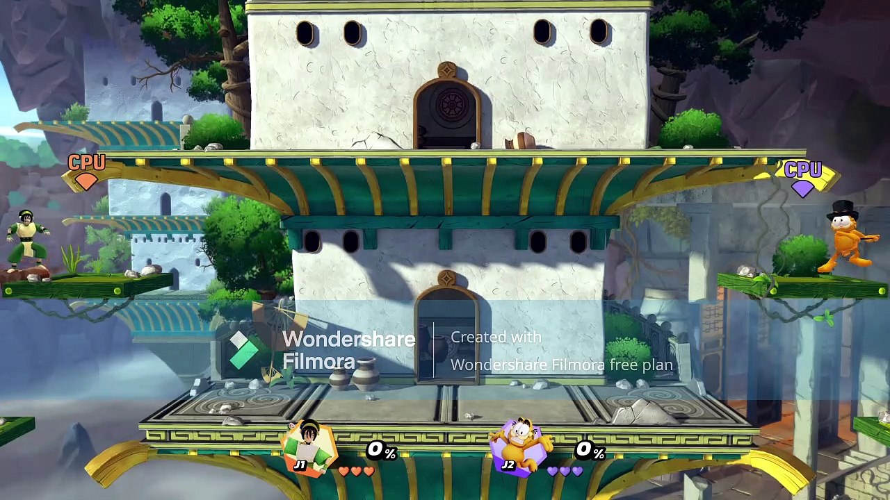 Nickelodeon All-Star Brawl Tournament: Fase de Grupos J2 #10: Toph VS Garfield