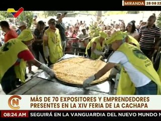 Miranda | Más de 70 expositores del mcipio. Paz Castillo participaron en la XIV Feria de la Cachapa