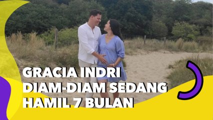 Gracia Indri Pamer Foto Mesra Bareng Suami, Diam-diam Sedang Hamil 7 Bulan