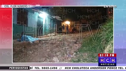 Asesinan a una persona en la colonia Flor #1 de la capital