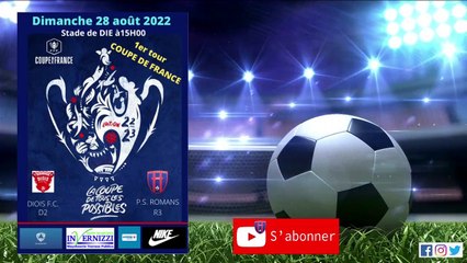 1er Tour Coupe de France - victoire à DIE 6 à 1