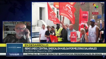 Reporte 360º 29-08: Sindicatos de Reino Unido intensifican huelgas por aumentos salariales