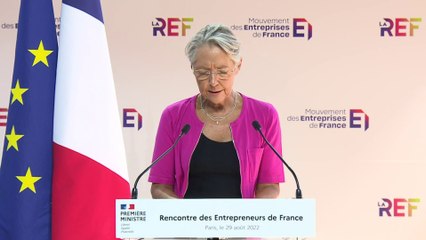 Elisabeth Borne : en cas de rationnement, "les entreprises les premières touchées"