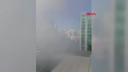 Büyükçekmece'de oto tamircide patlama