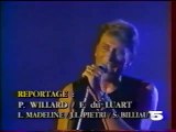 Johnny Hallyday  en interview dans sa loge et live à Bercy (19.09.1990)