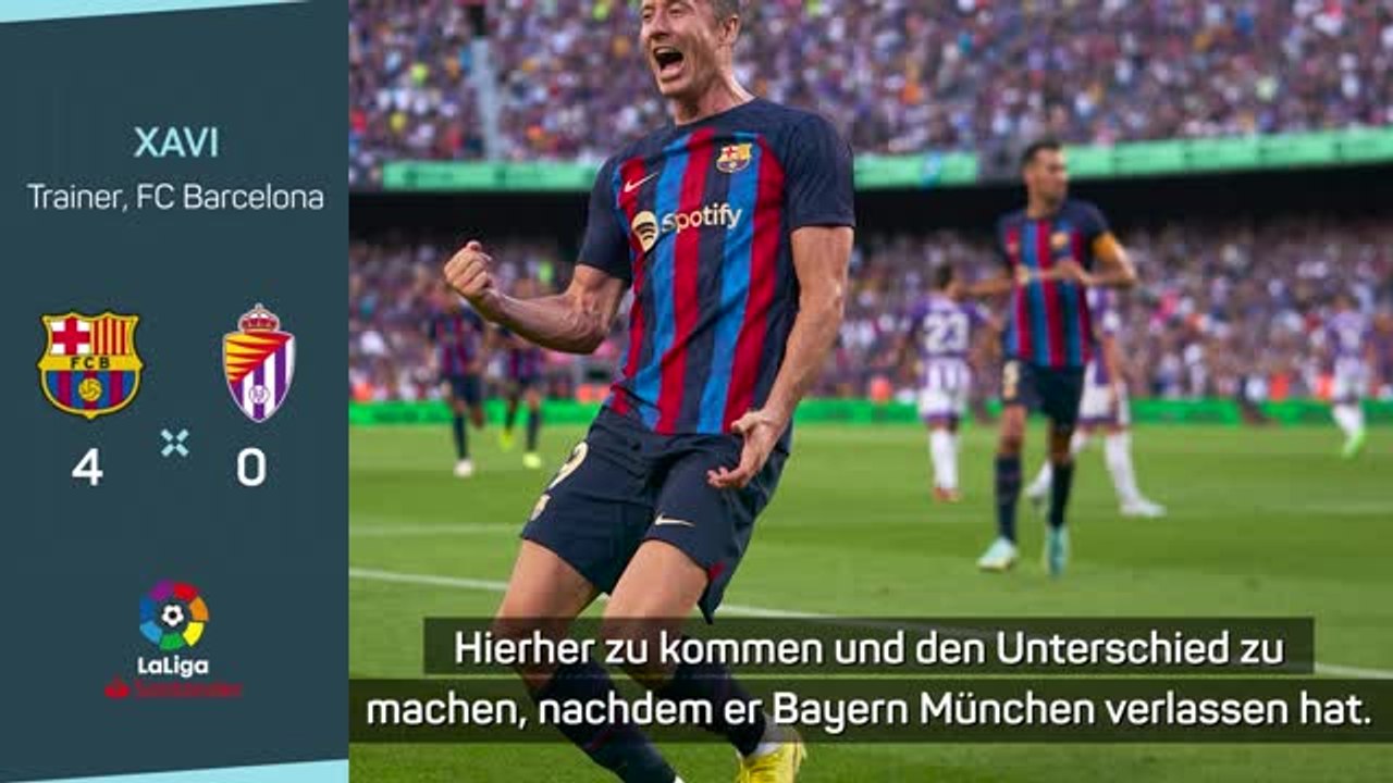 Xavi: 'Kann sich noch verbessern'