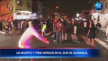 Ataques a bala dejaron a un muerto y dos heridos en Guayaquil