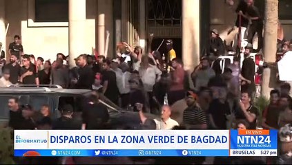 Manifestantes asaltaron el Palacio Presidencial de Irak