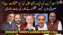 Details of Shaukat Tarin's leaked audio call - Provincial Minister Taimur Jhagra shared insights