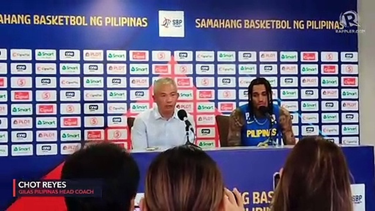 Gilas Pilipinas coach Chot Reyes: Boo me instead of the players