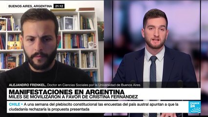 Alejandro Frenkel: "Cristina Fernández es una de las figuras más populares en Argentina"