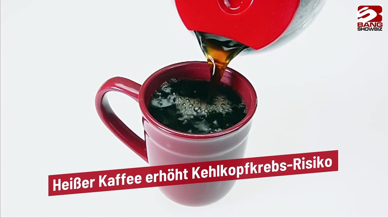 Heißer Kaffee erhöht Kehlkopfkrebs-Risiko