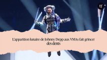 L'apparition lunaire de Johnny Depp aux VMAs fait grincer des dents