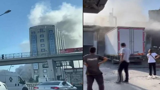 Beylikdüzü'nde sanayi sitesinde patlama