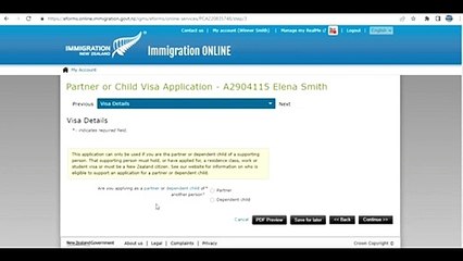 How To Apply Partner Of A Worker Work Visa For New Zealand Step By Step Online Full Information