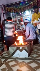 अपने भक्त मे जब भेरू baba आते है  तो ऐसा होता है /This happens when Bheru Baba comes to his devotee.