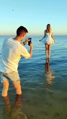 WALK ON WATER PHOTO IDEA!  #shorts #photography #creative