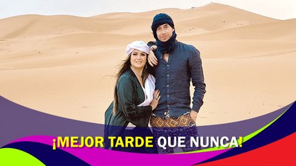 Mariana Echeverría y su esposo Óscar Jiménez cumplen su sueño