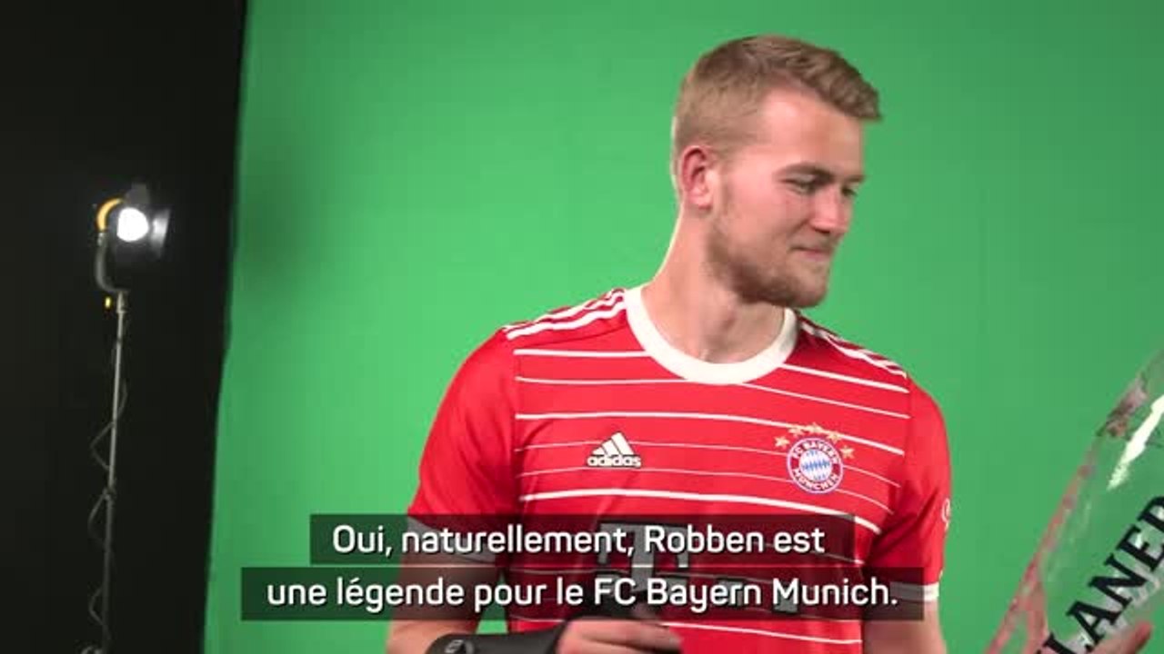 Bayern Munich - De Ligt : "Un rêve de suivre les traces de Robben"