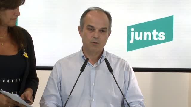 Junts critica la línea de gobierno de la Generalitat: Así no podemos continuar