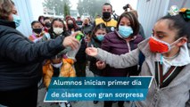 Inicia nuevo ciclo escolar en escuela recién renovada en Toluca