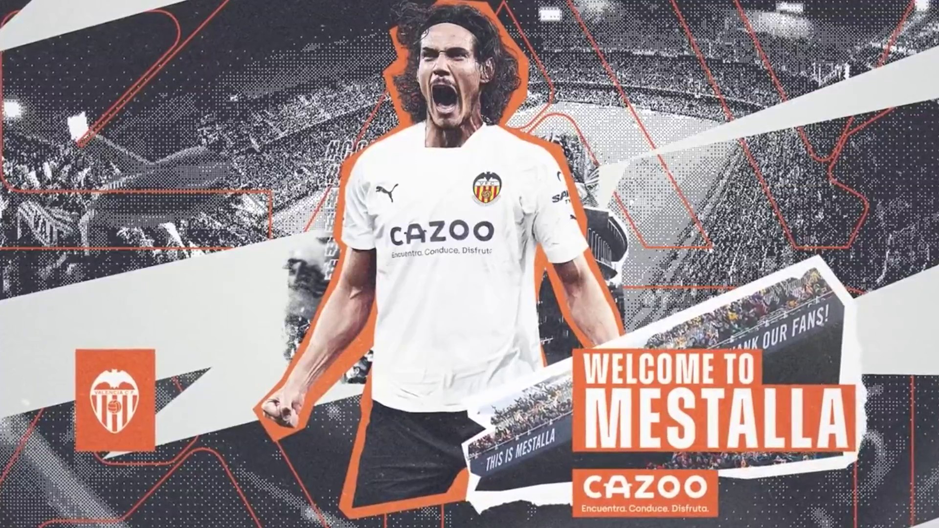 Edinson Cavani, nuevo jugador de Valencia