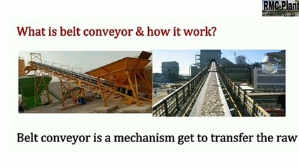 Belt conveyor maintenance in RMC Batching Plant||बेल्ट कन्वेयर का मेंटेनेंस कैसे करें हिंदी में जाने