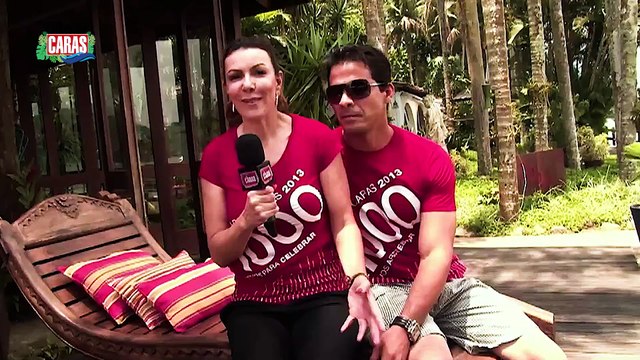 Famosos celebram edição 1000 de Caras na Ilha