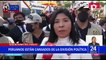 Betssy Chávez: "El peruano está cansado de tanta división política"