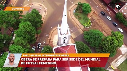 Oberá se prepara para ser sede del Mundial de Futsal Femenino