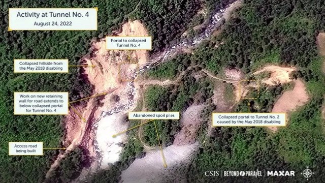 北 풍계리 핵실험장 홍수 피해...4번 갱도 공사 중단 / YTN
