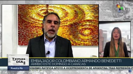 Embajador de Colombia en Venezuela Armando Benedetti trabajará en la atención a temas bilaterales