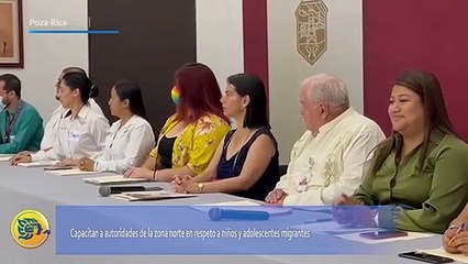 Capacitan a autoridades de la zona norte en respeto a niños y adolescentes migrantes