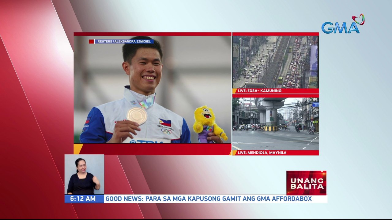 Pinoy pole vaulter EJ Obiena, wagi ng gold medal sa true athletes sa Germany | UB