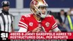 49ers and Jimmy Garoppolo Reportedly Agree to Restructured Deal