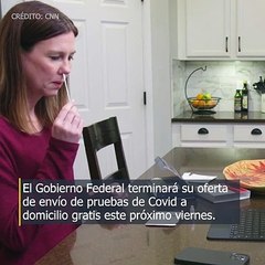 Estado Unidos termina el programa de exámenes de Covid caseros gratis